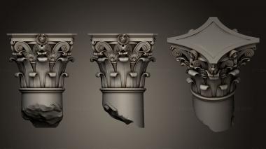 Chapiters CHAPITEAU 22 3d model
